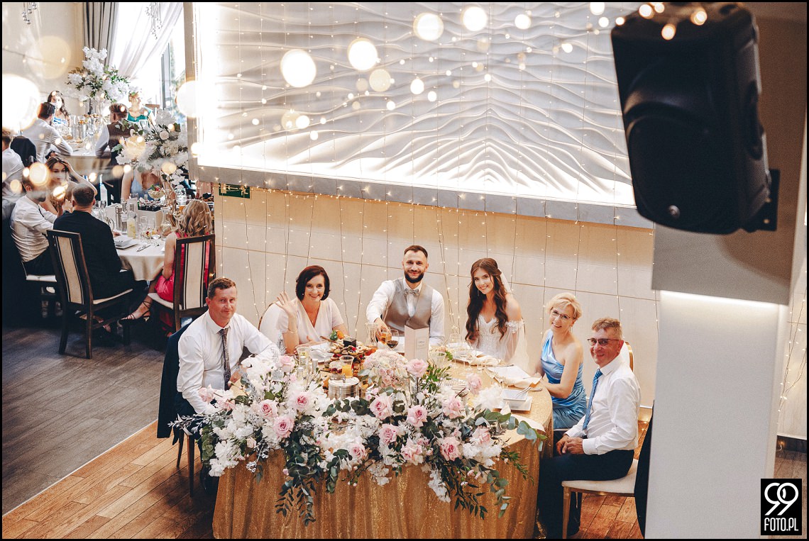 Sala weselna Willa Orchidea, ślub na Podhalu, fotografia ślubna Waksmund