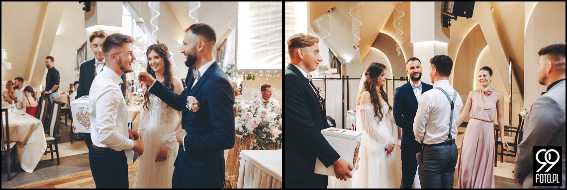 Sala weselna Willa Orchidea, ślub na Podhalu, fotografia ślubna Waksmund