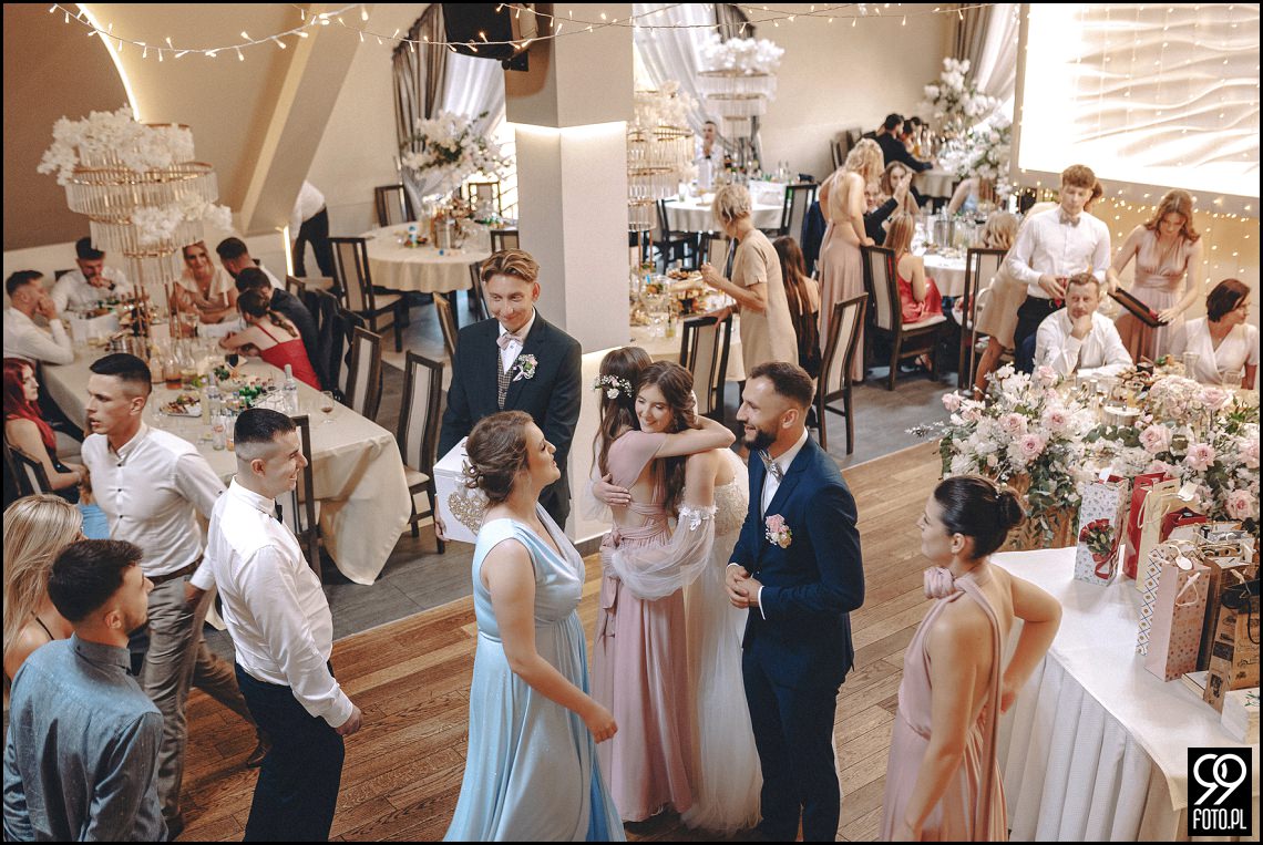 Sala weselna Willa Orchidea, ślub na Podhalu, fotografia ślubna Waksmund