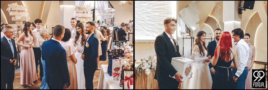 Sala weselna Willa Orchidea, ślub na Podhalu, fotografia ślubna Waksmund