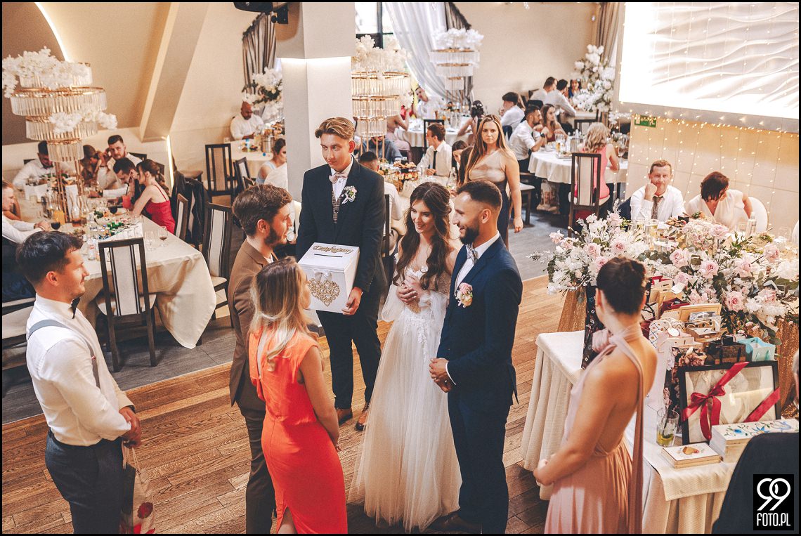 Sala weselna Willa Orchidea, ślub na Podhalu, fotografia ślubna Waksmund