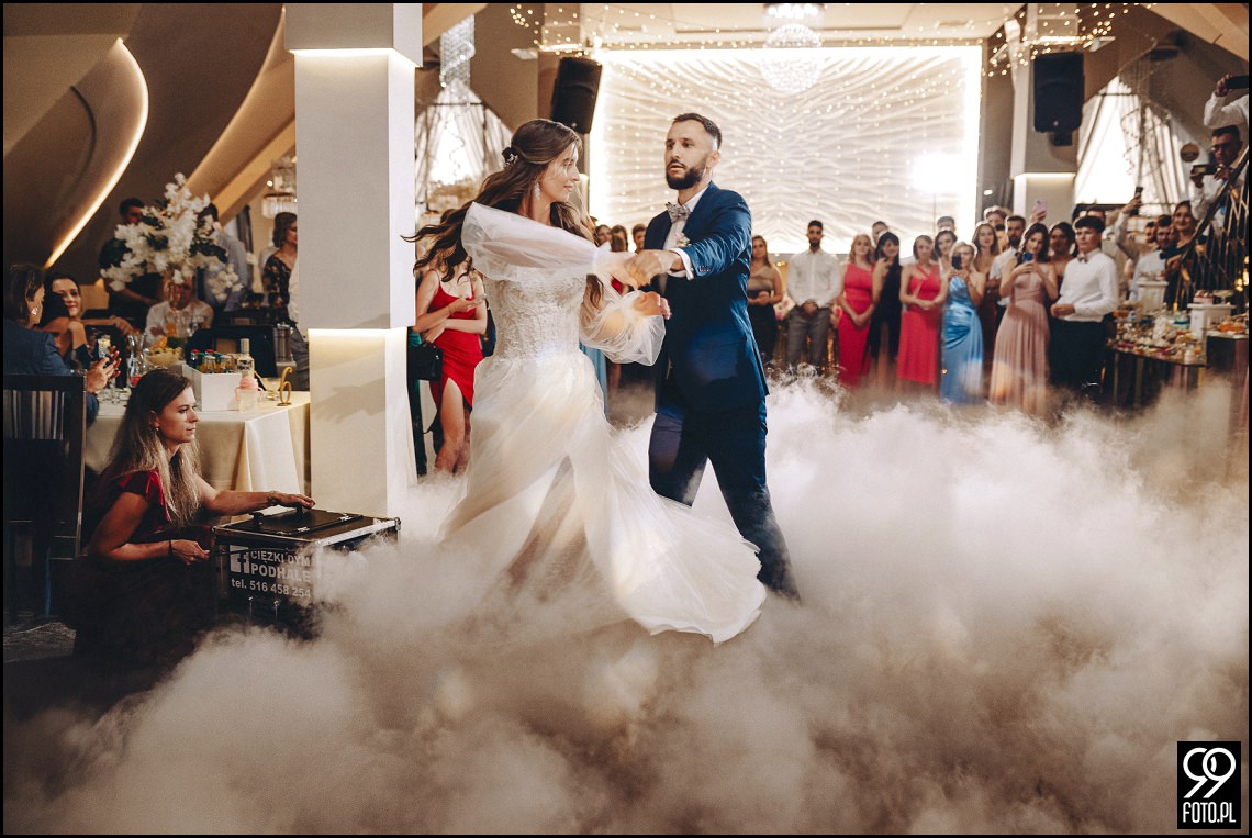 Sala weselna Willa Orchidea, ślub na Podhalu, fotografia ślubna Waksmund