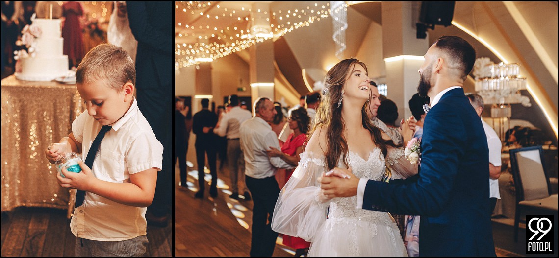 Sala weselna Willa Orchidea, ślub na Podhalu, fotografia ślubna Waksmund