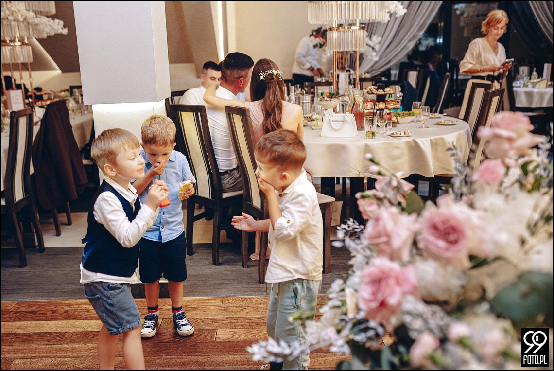 Sala weselna Willa Orchidea, ślub na Podhalu, fotografia ślubna Waksmund