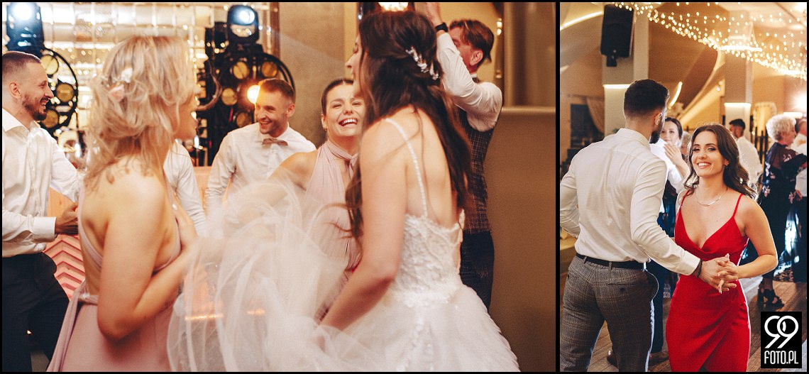 Sala weselna Willa Orchidea, ślub na Podhalu, fotografia ślubna Waksmund