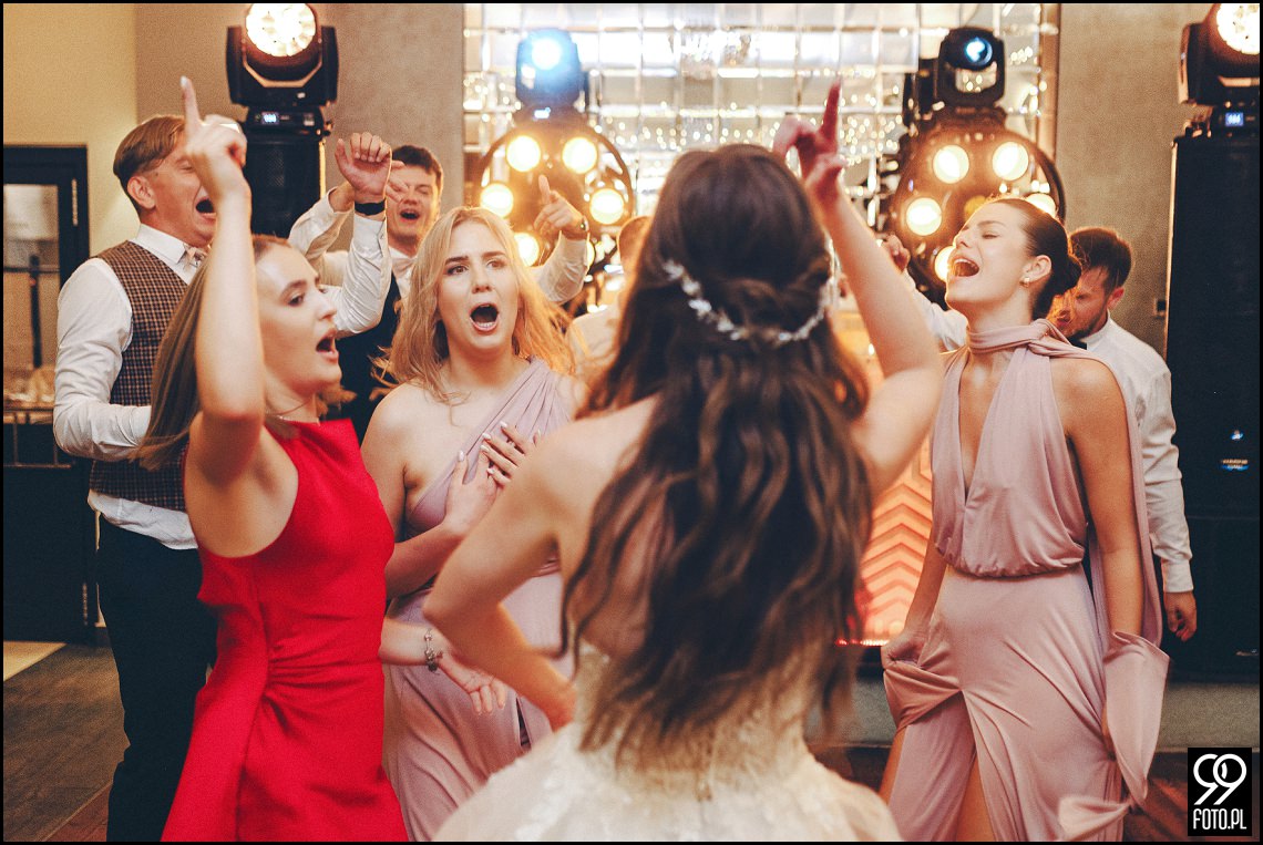 Sala weselna Willa Orchidea, ślub na Podhalu, fotografia ślubna Waksmund