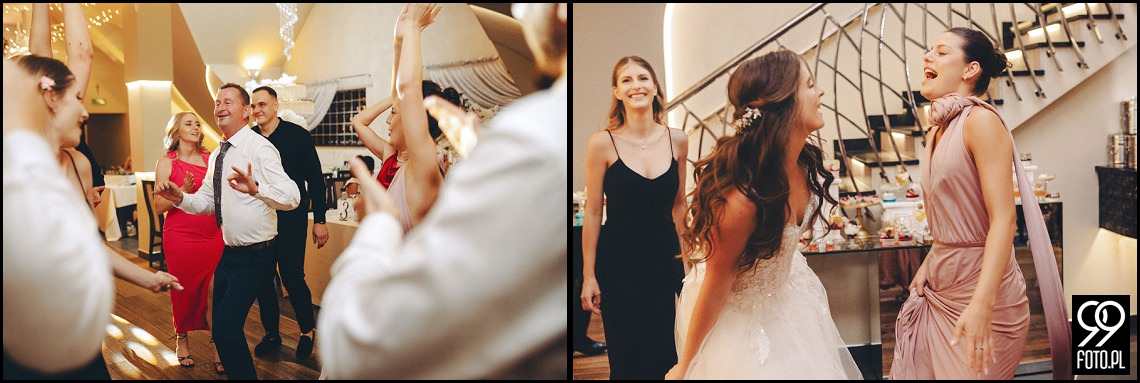 Sala weselna Willa Orchidea, ślub na Podhalu, fotografia ślubna Waksmund