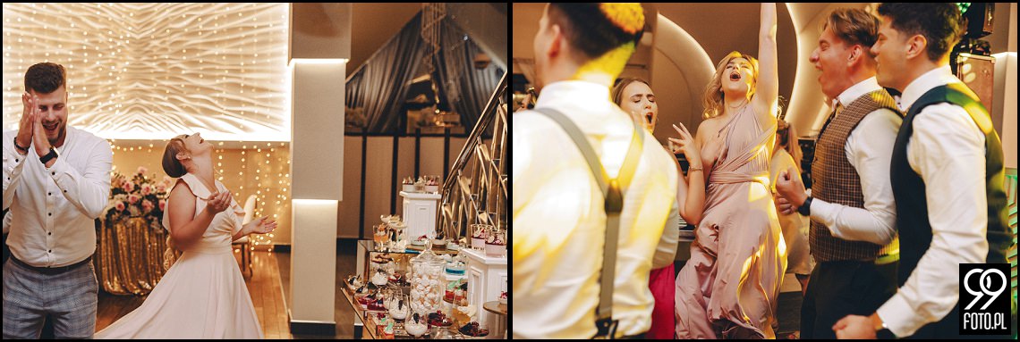 Sala weselna Willa Orchidea, ślub na Podhalu, fotografia ślubna Waksmund