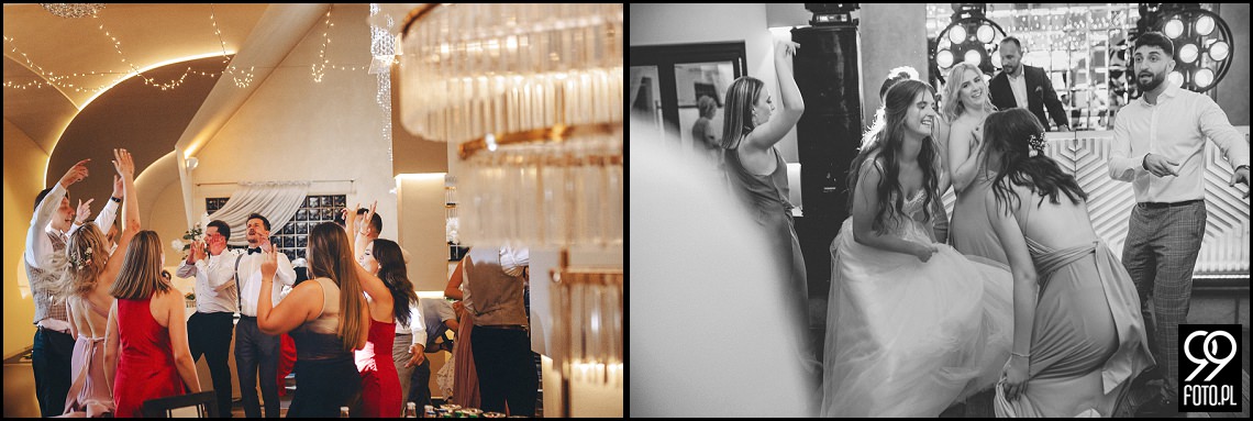 Sala weselna Willa Orchidea, ślub na Podhalu, fotografia ślubna Waksmund