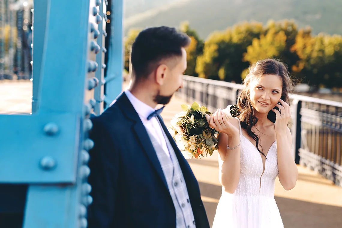 plener ślubny Stare Podgórze Kraków